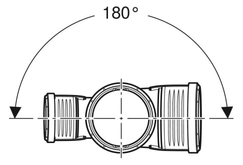 Geberit Doppelabzweig Silent PP-390567141