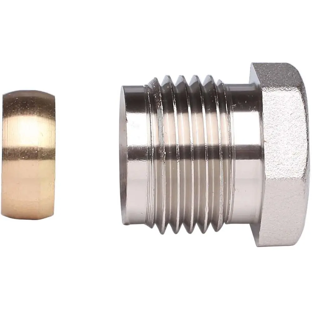 Danfoss Klemmverbinder, R 1/2" AG x 15 mm, für Cu-/Stahlrohre -013G4115