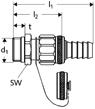 SCHELL Füll-/Entleerungs-Spindelventil-139320099