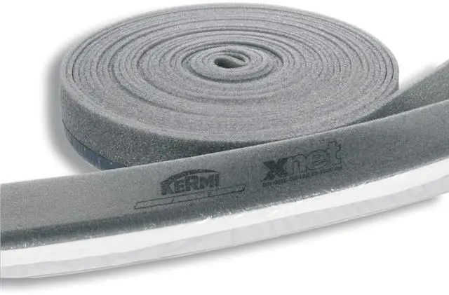 Kermi xnet Randdämmstreifen 80 mm 8 mm PE-Schaum, mit Klebestreifen, 25 m-SFZRS003000