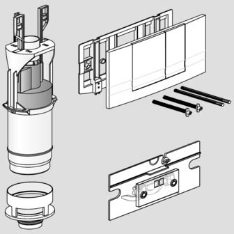 SANIT Modernisierungsset FRIABLOC auf F102 +Pl-73.308.01..0000