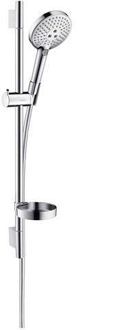 hansgrohe Raindance Select S Brauseset 120 3jet mit Brausestange 65 cm und Seifenschale-26630000