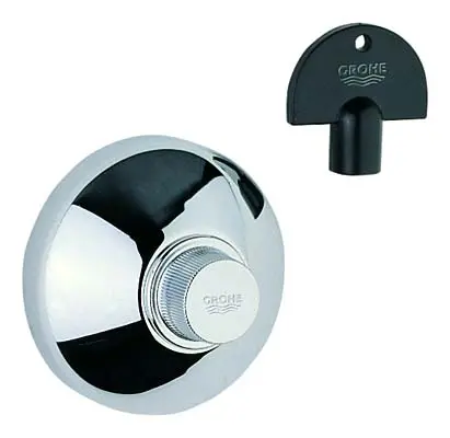 GROHE UP-Ventil-Oberbau 19840, T: 20-80mm Steckschlüssel, chrom-19840000 GROHE UP-Ventil-Oberbau 19840, T: 20-80mm Steckschlüssel, chrom-19840000