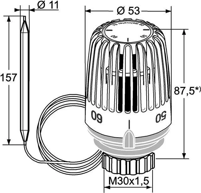 IMI Thermostat-Kopf K-6412-09.500 IMI Thermostat-Kopf K-6412-09.500