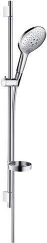 hansgrohe Raindance Select S Brauseset 150 3jet mit Brausestange 90 cm und Seifenschale Unica S Puro-27803000