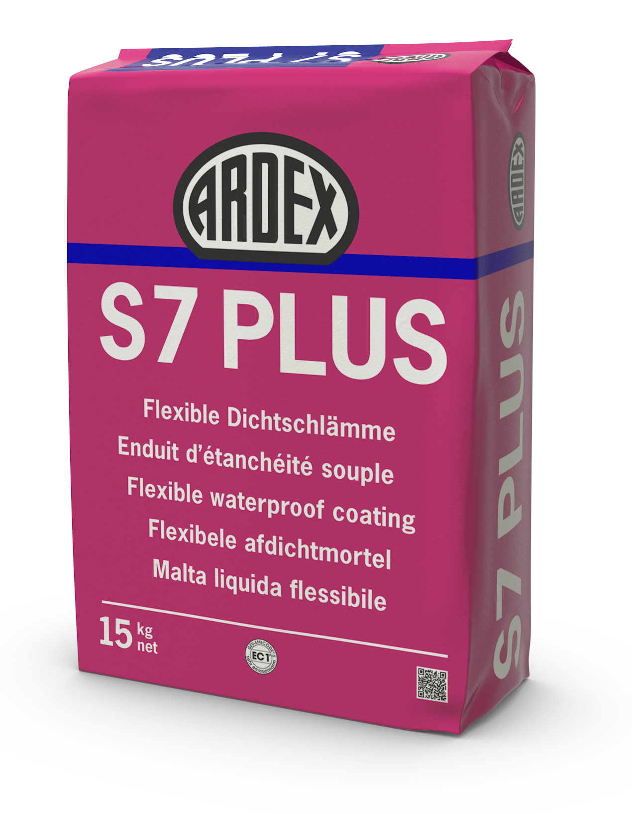 Ardex S 7 Plus flexible Abdichtung, grau, a 15 kg Sack-24223/3