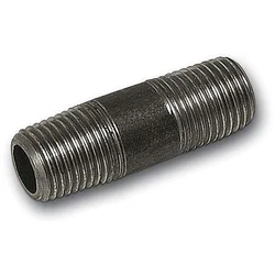 Doppelnippel, schwarz-44010040