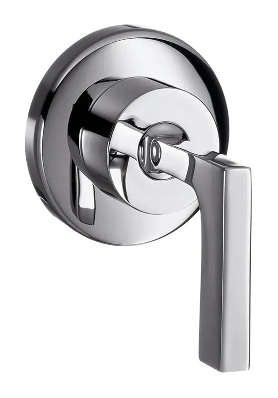 Hansgrohe Fertigmontageset Axor Citterio UP-Absperrventil DN 15/20, mit Hebelgriff, chrom-39960000