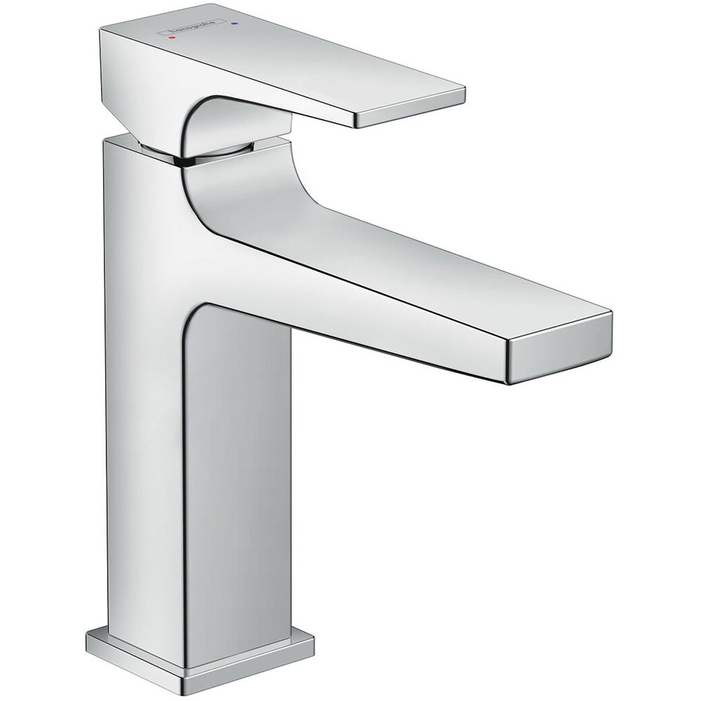 hansgrohe Waschtisch-Einhebelmischer 110 Metropol mit Hebelgriff, Zugstangen-Ablaufgarnitur, Auslad-32506000