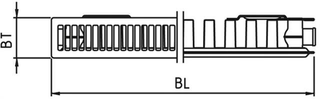 Kermi Austauschheizkörper Therm X2 Plan-Kompakt-PK012D504