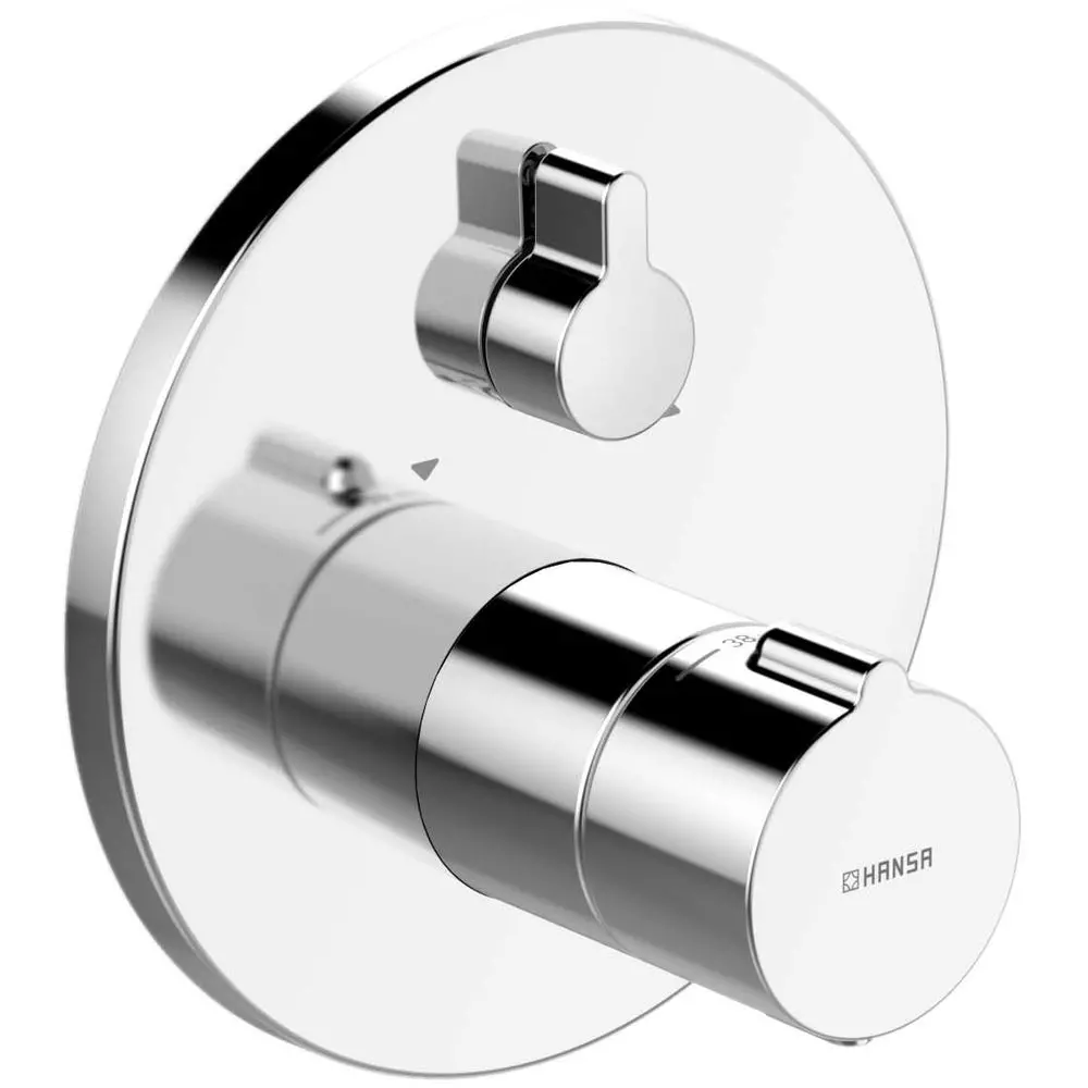 HANSA Fertigmontageset HANSABLUEBOX HOME UP-Wannen-Brause-Thermostat, mit Mengenregulierung/Sicherun-88629045