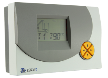 TA Solarregelung mit grafischem Display, Typ ESR31- R (kompl.)-01/ESR31-R