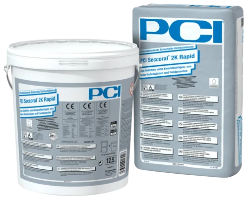 PCI Seccoral 2K Rapid flüssig weiß, a. 12,5 kg Eimer-2005887