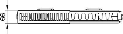 Kermi Flachheizkörper Plan-Kompakt-PK0100304