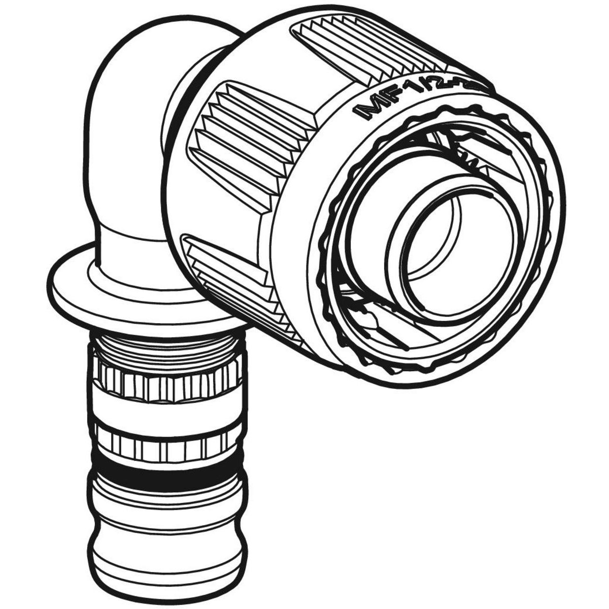 Geberit Übergangwinkel Mepla-621452005