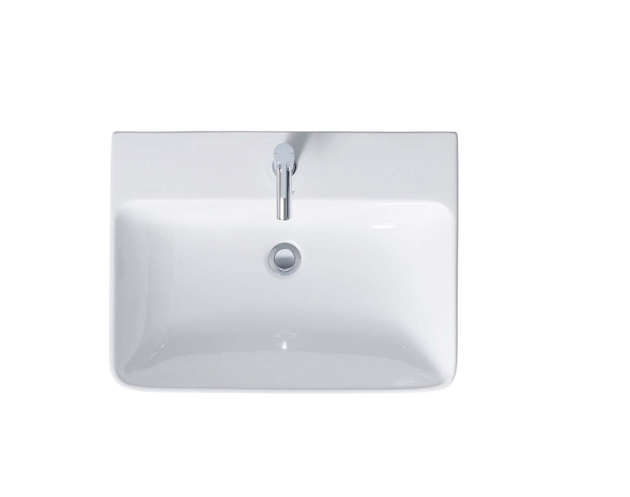 Duravit Waschtisch Me by Starck 65 x 49 cm, we, m HL, m ÜL, m HLB-2335650000