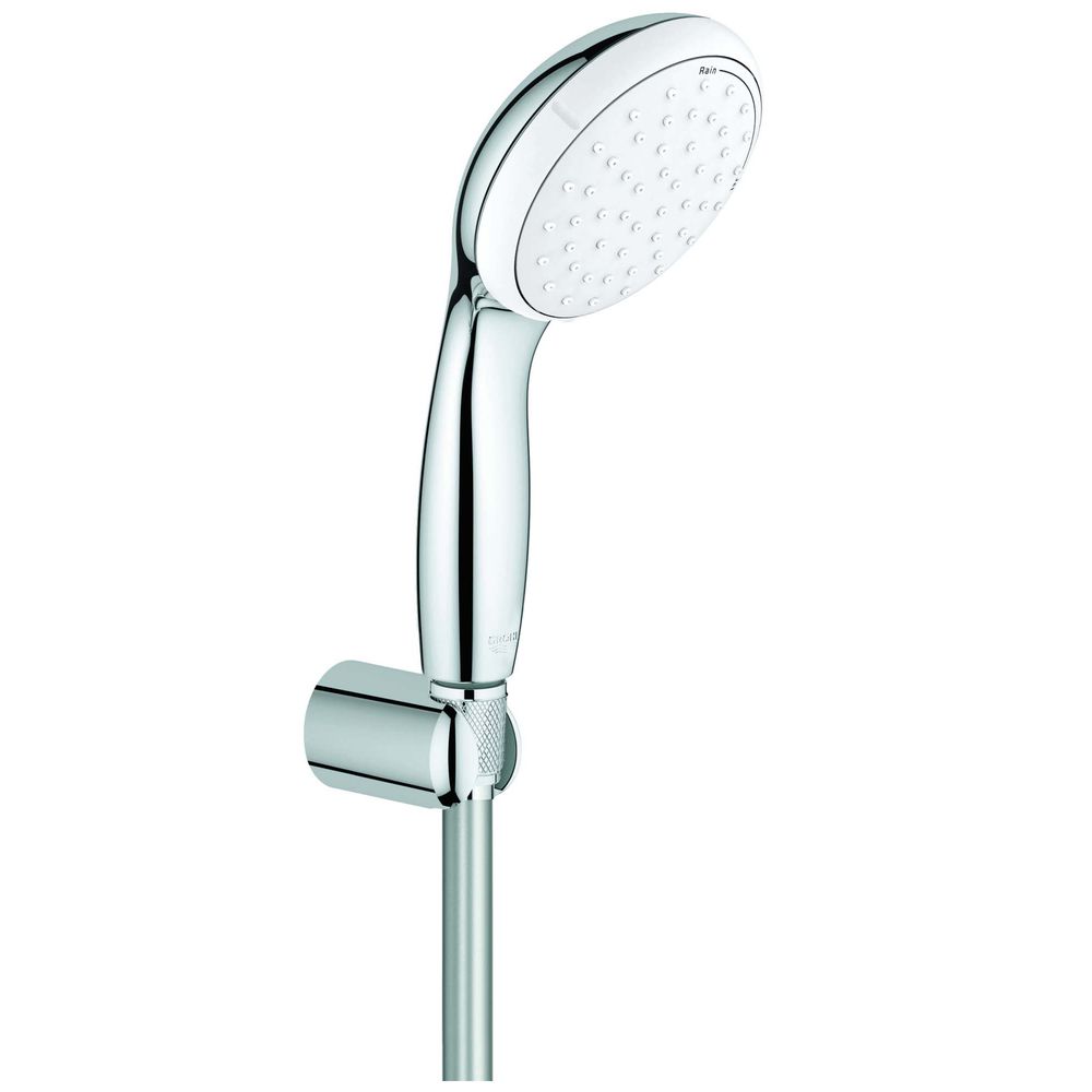 GROHE Handbrause-Set Tempesta 100 mit Wandhalter, 2 Strahlarten, chrom-27799001