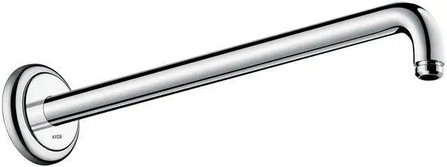 hansgrohe Brausearm Classic 389mm, 90Grad, ohne Kugelgelenk, DN 15, chrom-27348000