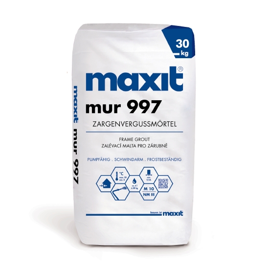 Maxit MUR 997 Zargenvergussmörtel i.S. a 30 kg-100582