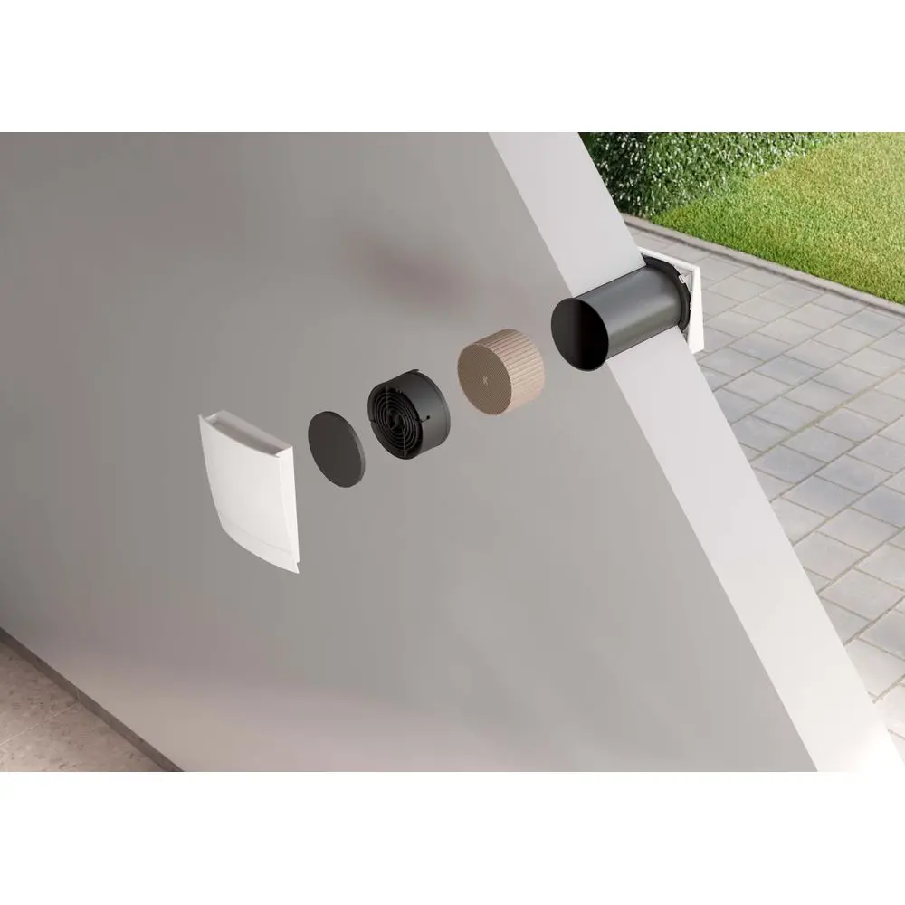 Kermi x-well D13 Fertigmontageset mit Ventilatoreinheit-Y1202013001K
