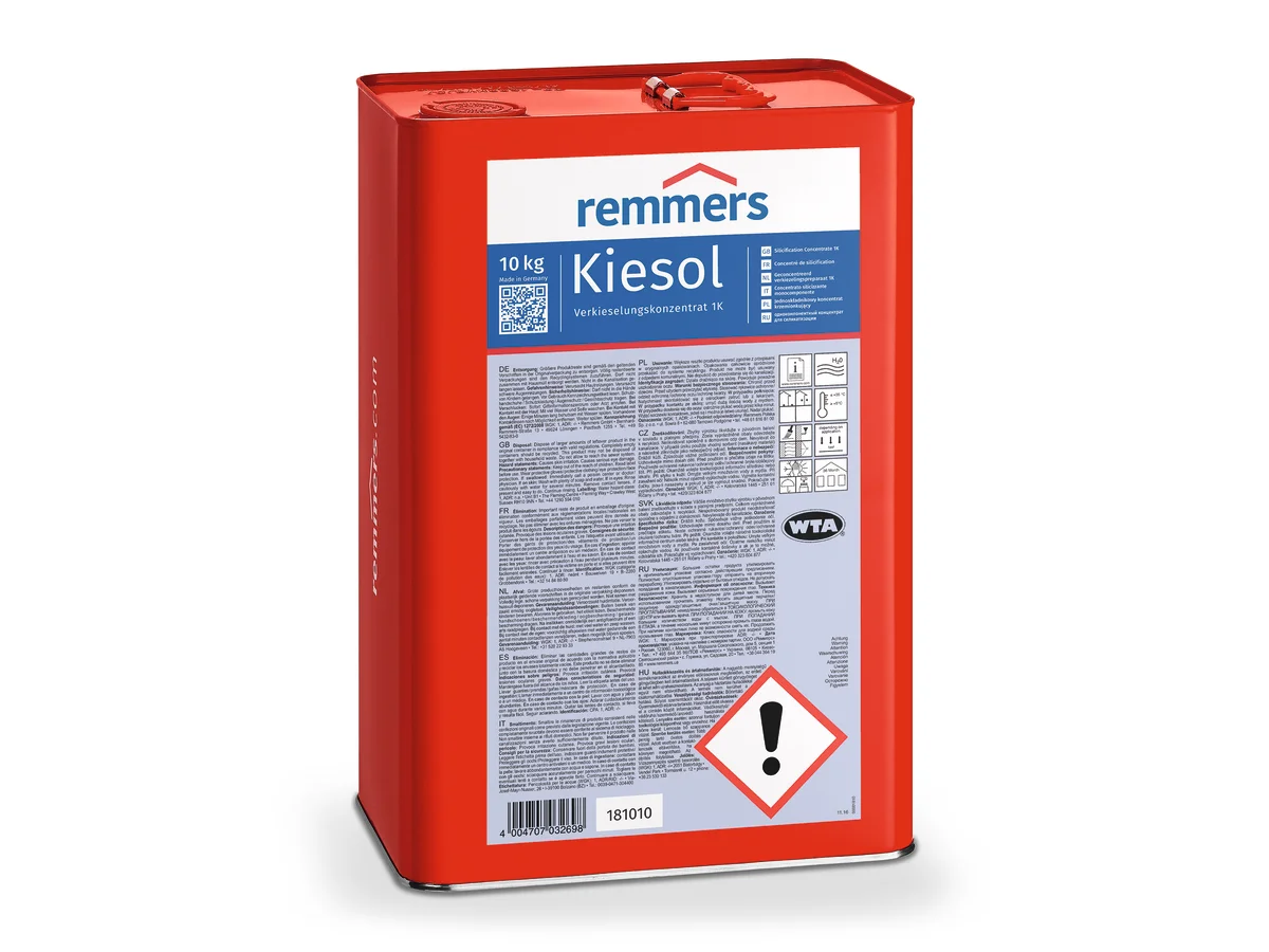 Remmers Voranstrich Kiesol (Verkieselungskonzentrat 1K) i. K. a 5 kg-181005