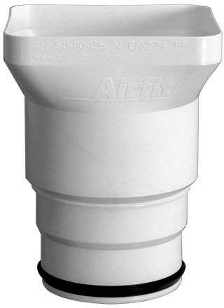 Airfit Trichtersiphon Plus für Kunststoffrohre, DN 50 - 125, PP für Kunststoffrohre, DN 50 - 125, PP-50126TS