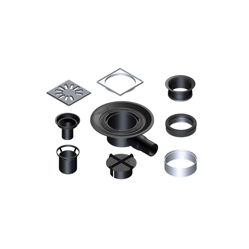 Kermi Badablauf Point 32,4 l/min, waagerecht, flach, DN 40-BAA6X040000XK Kermi Badablauf Point 32,4 l/min, waagerecht, flach, DN 40-BAA6X040000XK