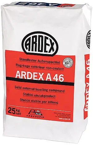 Ardex A46 standfester Außenspachtel Sack a 25 kg-53080 Ardex A46 standfester Außenspachtel Sack a 25 kg-53080