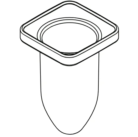 hansgrohe Becher Axor Urquiola WC Bürstenhalter-95419000