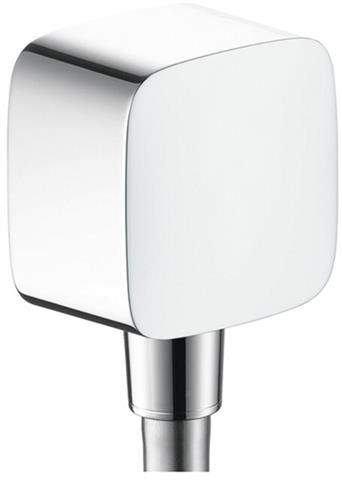 Hansgrohe Schlauchanschluss FixFit E mit Rückflussverhinderer, chrom-26457000