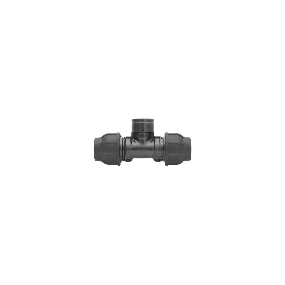 Gebo Plast T-Stück 25 x 1/2" x 25 mm, Abgang mit IG -13042501