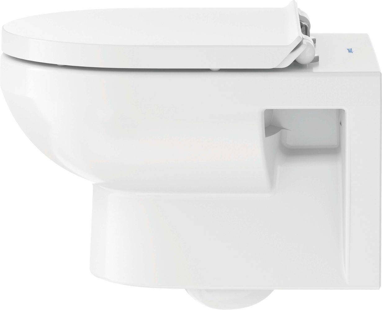 Duravit Wand-WC Set No. 1 m Sitz u Befest. Durafix, we, riml.-45620900A1