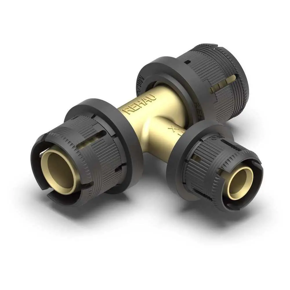 REHAU T-Stück FASTLOC EX+ reduziert-13706571001