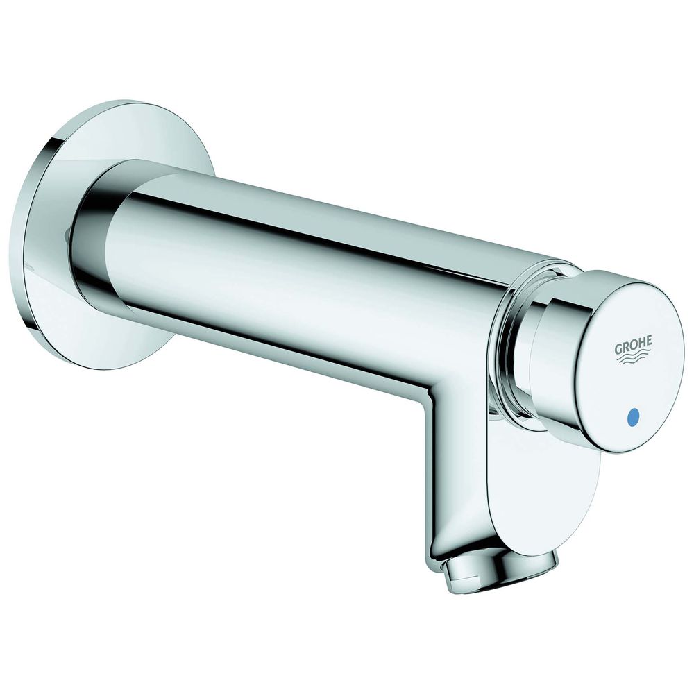 GROHE Selbstschluss-Wandventil Euroeco CT 1/2", Markierung blau/rot, chrom -36266000