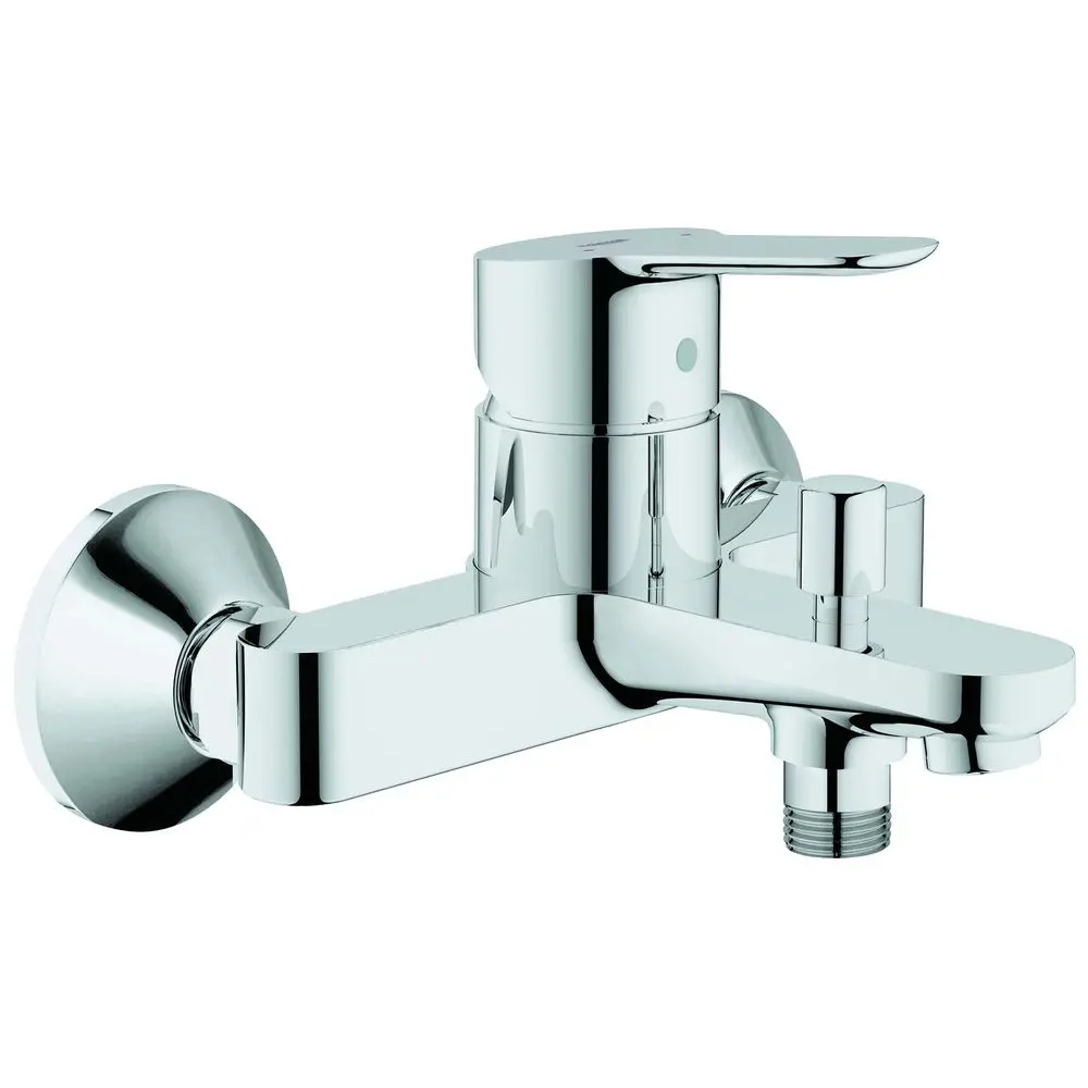 GROHE Wannen-Einhebelmischer BauEdge chrom, Wandmontage-23334000