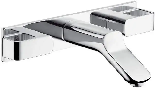 hansgrohe Fertigmontageset Axor Urquiola Ausladung 168mm, UP-3-Loch-Waschtischarmatur, chrom-11042000