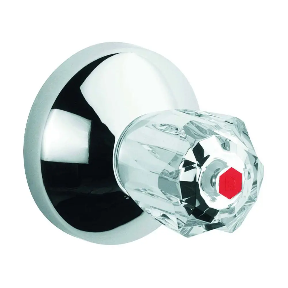 GROHE UP-Ventil-Oberbau Atlanta 19831, T:20-80mm Brillant-Griff Markierung, rot, chrom-19831000 GROHE UP-Ventil-Oberbau Atlanta 19831, T:20-80mm Brillant-Griff Markierung, rot, chrom-19831000