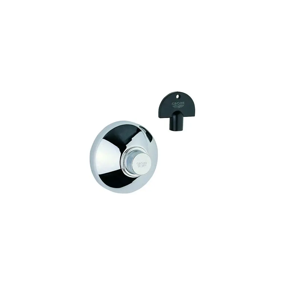 GROHE UP-Ventil-Oberbau 19840, T: 20-80mm Steckschlüssel, chrom-19840000