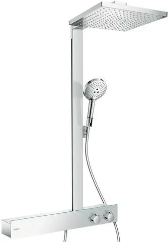 Hansgrohe Showerpipe Raindance E 300 1jet, mit ShowerTablet, chrom-27363000