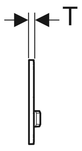 Geberit Betätigungsplatte Sigma50-115788112