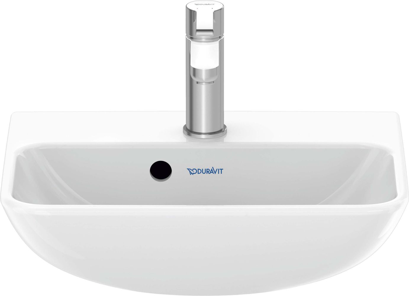 Duravit Handwaschbecken Me by Starck 45 x 32 cm, we, m HL, m ÜL, m HLB-719450000