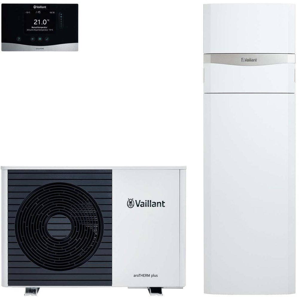 Vaillant Wärmepumpenpaket 4.3205 aroTHERM plus VWL 75/6A S2 mit uniTOWER plus VIH QW190-8000023704