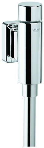 GROHE Urinal-Druckspüler Rondo mit integrierter Vorabsperrung chrom-37339000