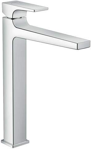 hansgrohe Waschtisch-Einhebelmischer Metropol 260 Ausladung 204mm, Push-Open Ablaufgarnitur, chrom-32512000