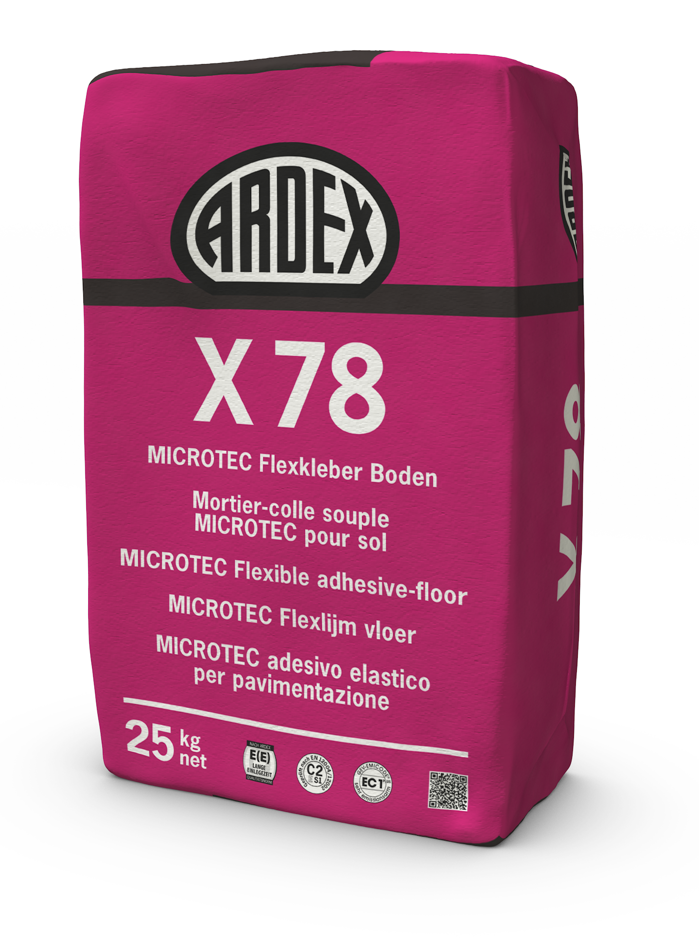 Ardex X78 Microtec-Flexkleber Boden, C2 a 25 kg Sack-54065/0