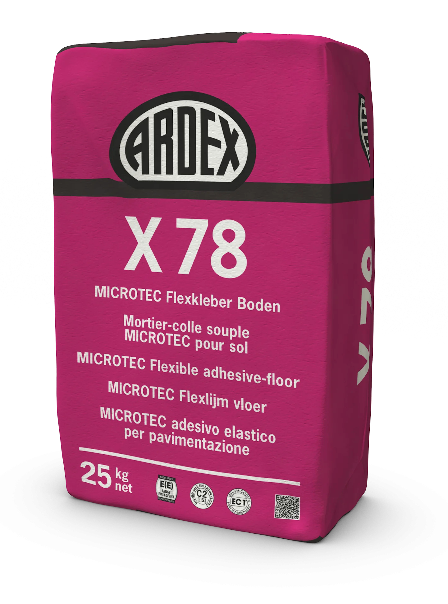 Ardex X78 Microtec-Flexkleber Boden, C2 a 25 kg Sack-54065/0