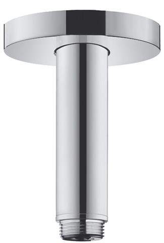 hansgrohe Deckenanschluss 100mm, chrom, DN 15, runde Rosette-27393000