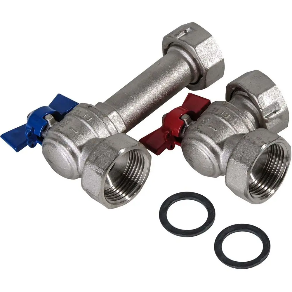 Zewotherm Eckkugelhahn 1" IG x ÜM -11130164