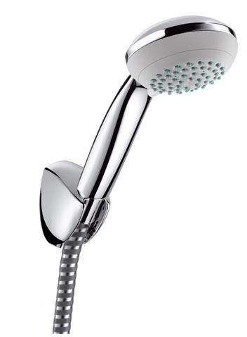 Hansgrohe Brausehalterset Crometta 85 Variojet chrom, mit Brauseschlauch 160 cm und Brausehalter,-27559000