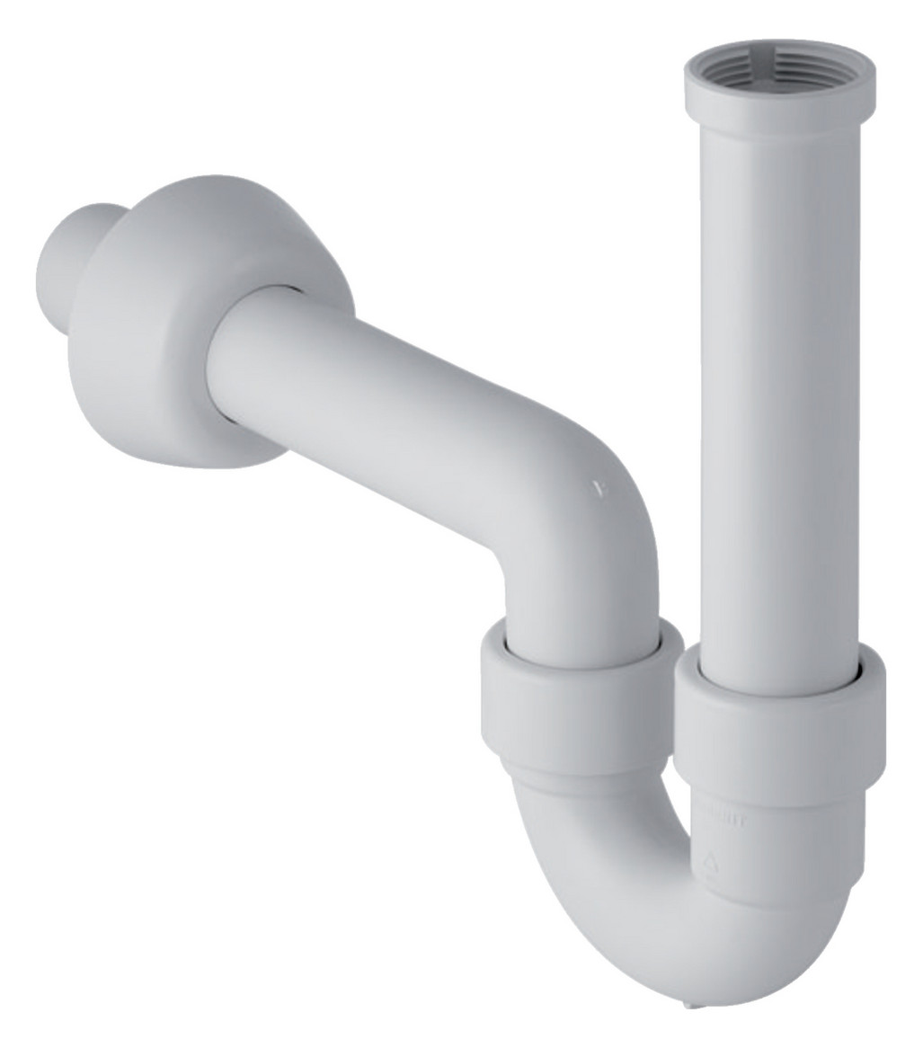 Geberit Rohrbogenveruchsverschluss für Waschbecken und Bidet, Abgang horizontal: d=40mm, G=1 1/4", w -151100111